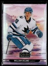 2024-25 O-Pee-Chee Platinum Hockey Sunset #19 William Eklund