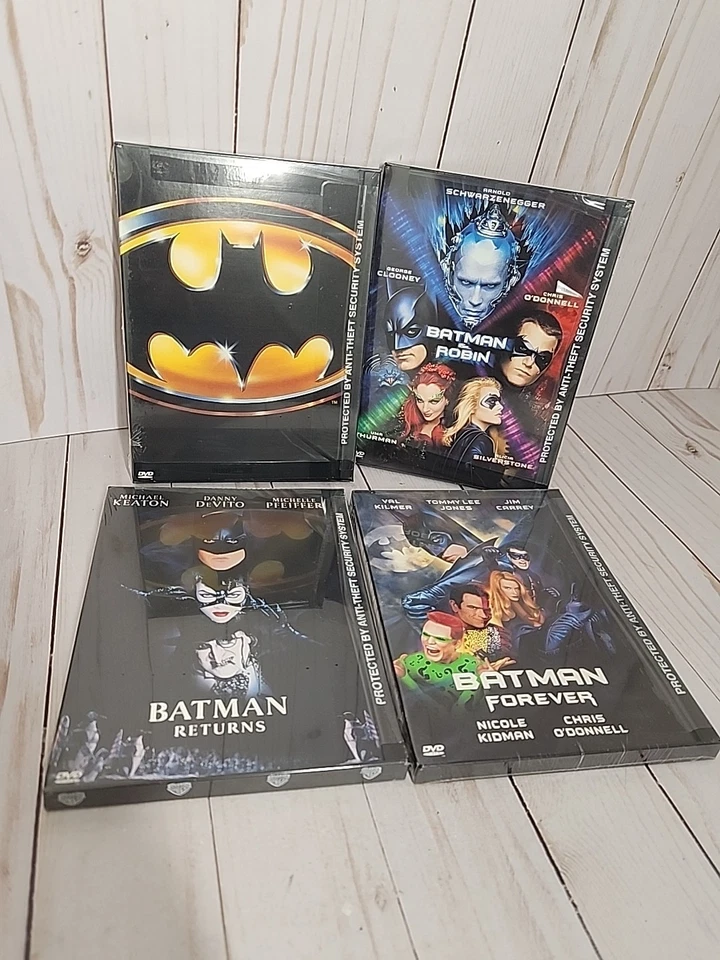 Batman DVD Lot 4 Movies Batman & Robin, Batman, Batman Returns, Batman Forever - Image 3 of 4