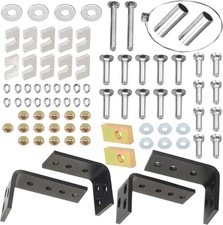 Fifth Wheel Mounting Rail Kit Trailer Hitch Mount Steel Fits Reese 30035 58058 Fifth Wheel Mounting Rail Kit Trailer Hitch Mount Steel Fits Reese 30035 58058