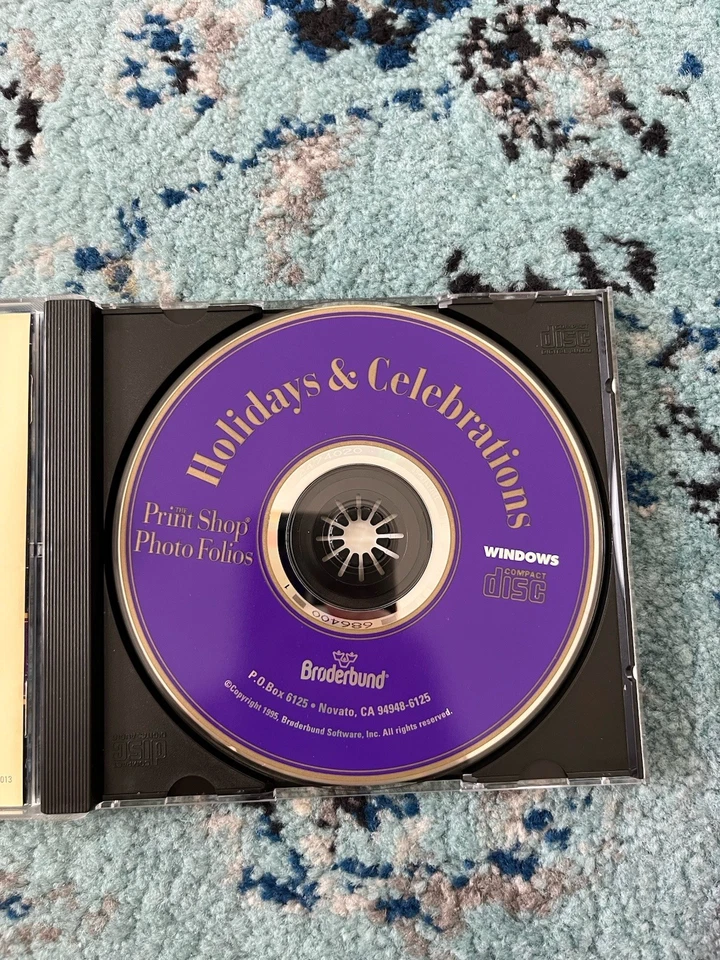 The Print Shop Photo Folios Holidays & Celebrations Cd Rom Pc Software - Image 3 of 3