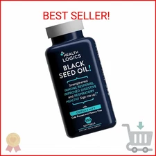 Health Logics Black Seed Oil, Cold Pressed, Rich Source of Omega 6 & 9 Essential