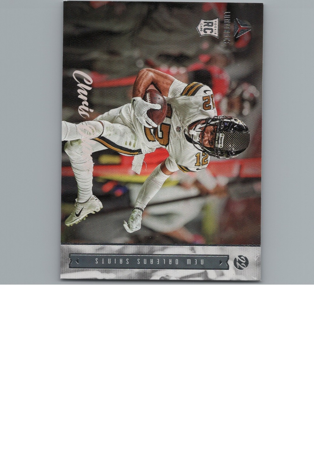 Chris Olave Panini Chronicles Luminance Update Rookies #218 Red