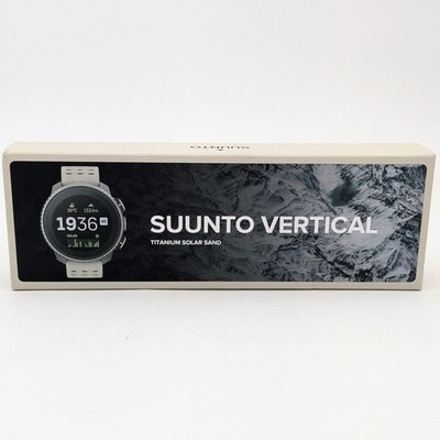 Suunto Vertical OW222 Activity Smart Watch in Titanium Solar Sand (SS050860000)
