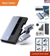 M.2 NVME SSD Enclosure, 10Gbps USB 3.2 - Enhanced Speed  Stability