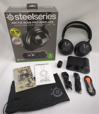 SteelSeries Arctis Nova Pro Wireless Over-Ear Gaming Headset for