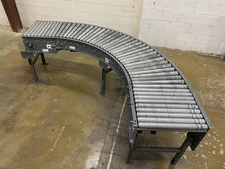 Intelligrated 24.5" x 90 Degree Curve Roller V Belt Conveyor (#67) (14 Avail)