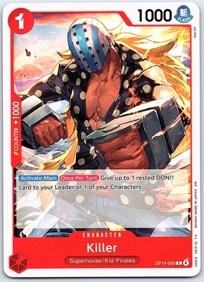 Killer C The Azure Sea's Seven OP14-005 NM