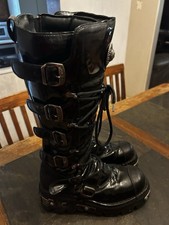 RARE Vintage 90s New Rock Reactor Boots Knee ...