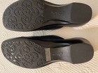 CLARKS LADIES NAVY LEATHER SLIP-ON SHOES - SIZE 9 — photo 5
