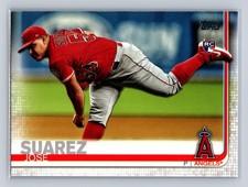 2019 Topps Update #US14 Jose Suarez RC MLB Los Angeles Angels