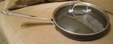 "All Clad Metalcrafters" 10 Inch Non-Stick Saute Frying Pan Skillet w/Glass Lid