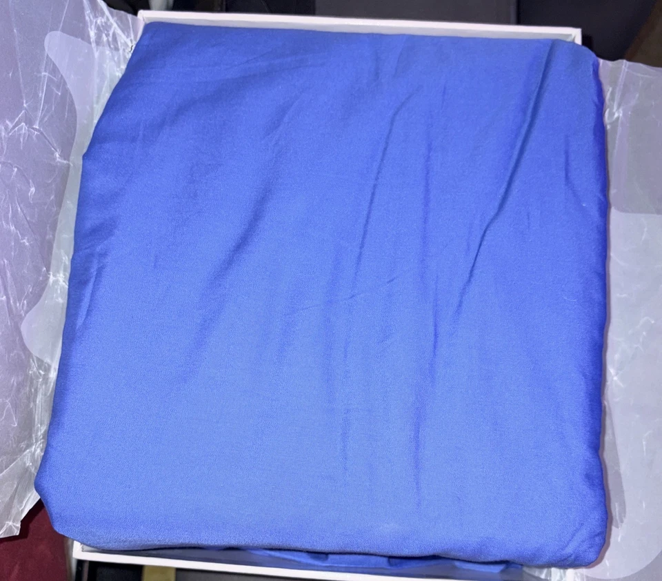 Buffy Lyocell Duvet Cover QUEEN Color: Blue (Never unfolded ) - Image 2 of 4