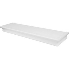 Hillman Fasteners 230009 24 in. High & Mighty Beveled Floating Shelf White