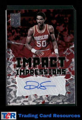 2021-22 Donruss Elite #II-RSA Ralph Sampson Impact Impressions