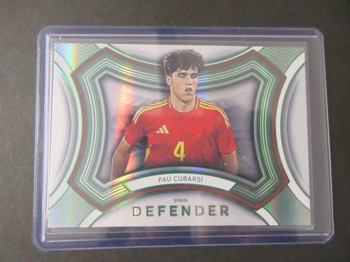 Pau Cubarsi Spain 1/25 Bookend World Futera 2025 Platinum Card, 99p Start