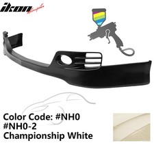 Fits 06-08 Acura Tsx Front Bumper Lip Euro-r Style Spoiler Nh0 White Splitter