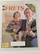 FRETS Magazine Vintage July 1981 - Earl Scruggs - Rodney Dillard Joseph Golan