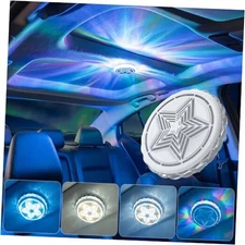 Car Led Lights Interior,Magnetic Car Ceiling Light,USB Rechargeable Car 