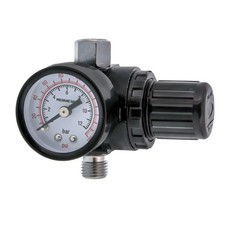 New Black Spray Gun Air Regulator W-gauge-auto Car Paint-hvlp New Black Spray Gun Air Regulator W-gauge-auto Car Paint-hvlp