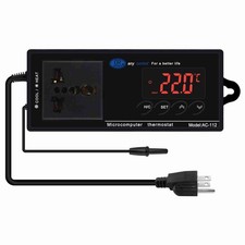 Digital Temperature Controller Thermostat Outlet Reptile Thermostat YTGT QGVM