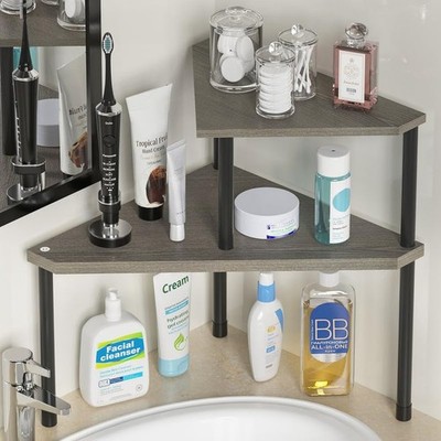 Bathroom Counter Organizer Over Sink Organizer for Toiletries, Makeup, Kitche...