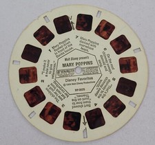1964 Mary Poppins Disney Favorites   View Master Reel Viewmaster Rare Vintage