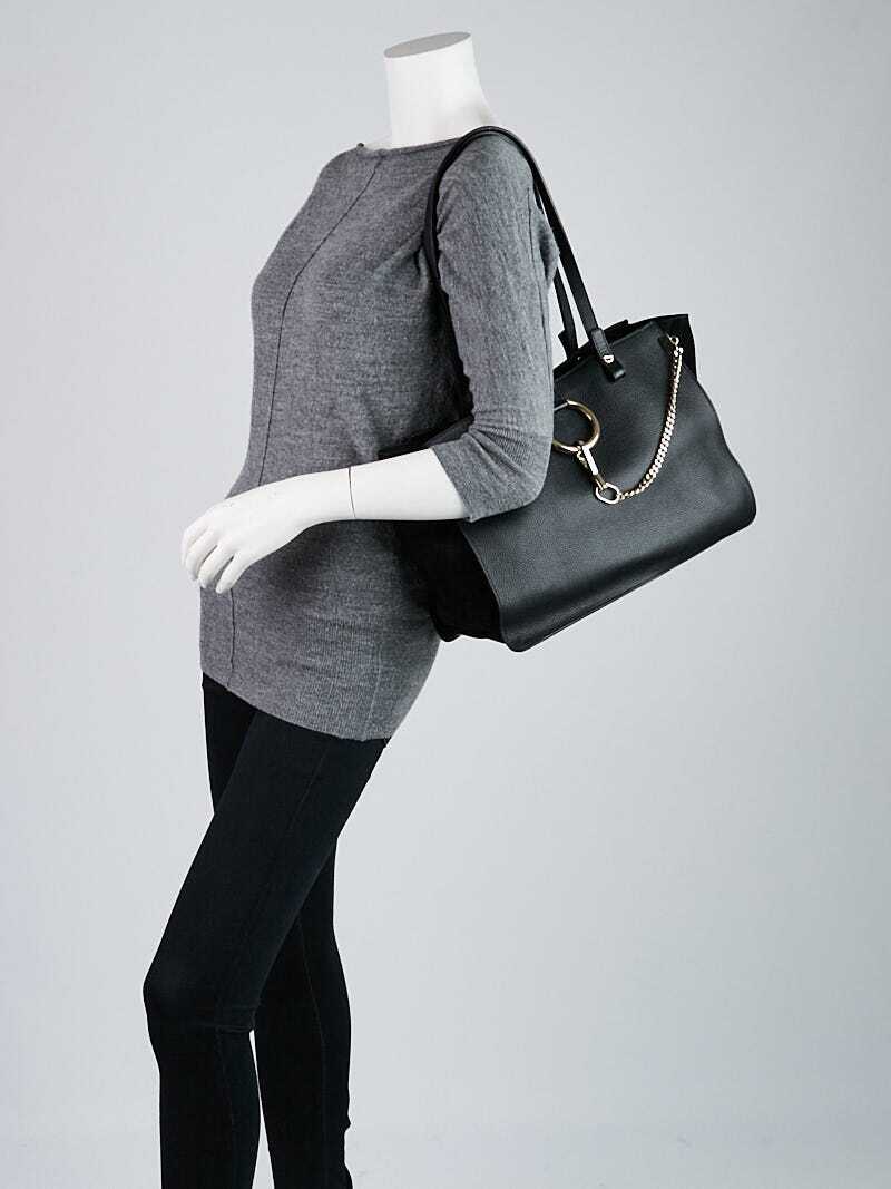 【関税&送料込】Chloe Black Leather Jade Sabot Chloe-BlackDakota-Side_grande.