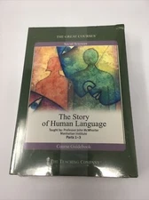 The Story of Human Language Parts 1-3 DVD & Guidebook The Great Courses