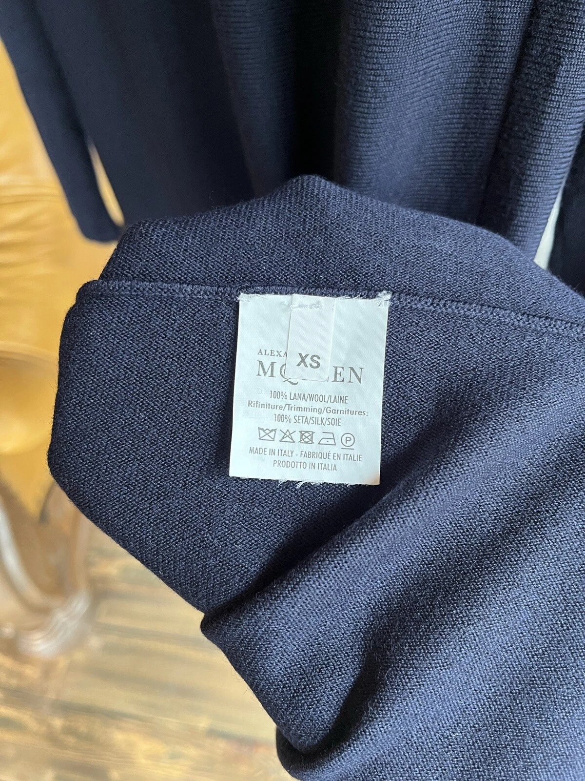 Abito firmato ALEXANDER MCQUEEN Taglia Xs Made in Italy