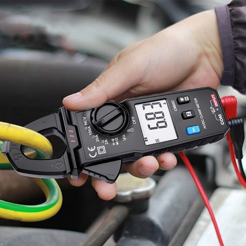 Mini Clamp Meter Multimeter Voltage Tester Auto-ranging Measures Current Voltage - Bild 3 von 6