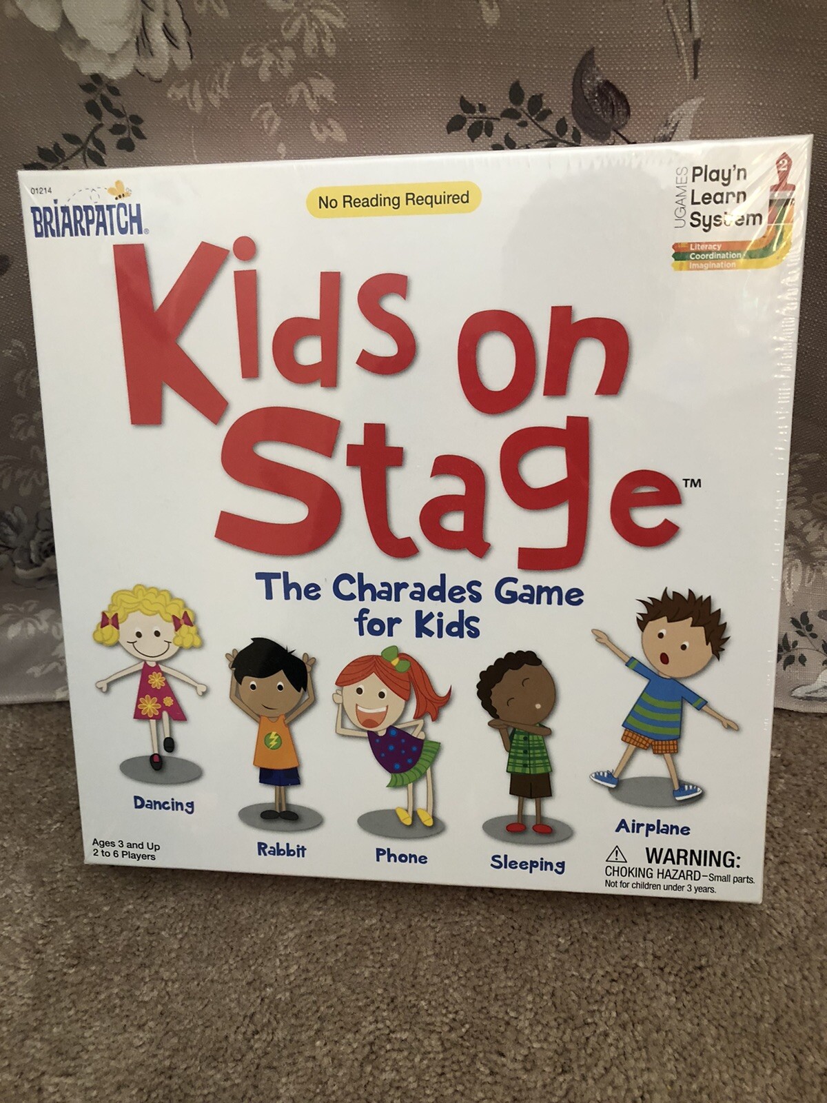 Briarpatch Kids On Stage Game The Charades Game For Kids Ebay