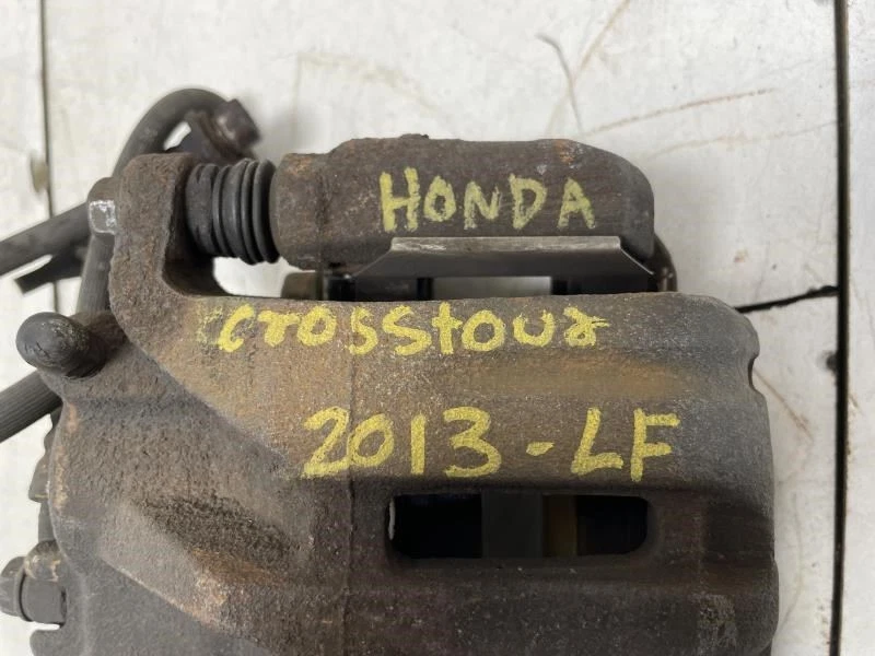 2012 HONDA CROSSTOUR EX-L FRONT LEFT DRIVER SIDE BRAKE CALIPER OEM+ - Image 3 of 4
