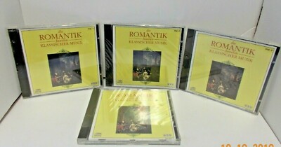  Die Romantik Juwelen Klassischer Musik CD's Vol. 1 Thru 4 Still Sealed