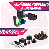 AnhäNgerkupplung Abn.+Es 13P Spez ECS FüR Chevrolet Captiva I FL 13-18 Mit Vorb.