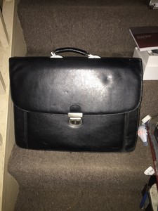 soft briefcase with shoulder strap