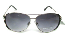 Nine West Woman's Chrome Sunglasses 38175RNJ040 LTS 100 UV Protection