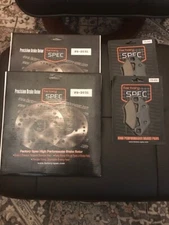 New FS-2031 and FS430 Factory Spec Rotors and Pads for Polaris 500 ATV front