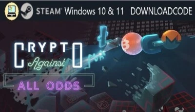 NEU PC Computer Spiel Crypto Against All Odds für Windows 10 11 STEAM Download - Bild 1 von 4