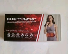 GMOWNW Red LED Light Therapy Belt Infrared Light Therapy New In Box