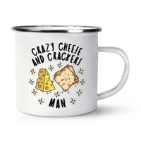 VerrüCkte KäSe Und Knacker Mann Stars Emaille Becher Tasse Lustiger Witz Essen