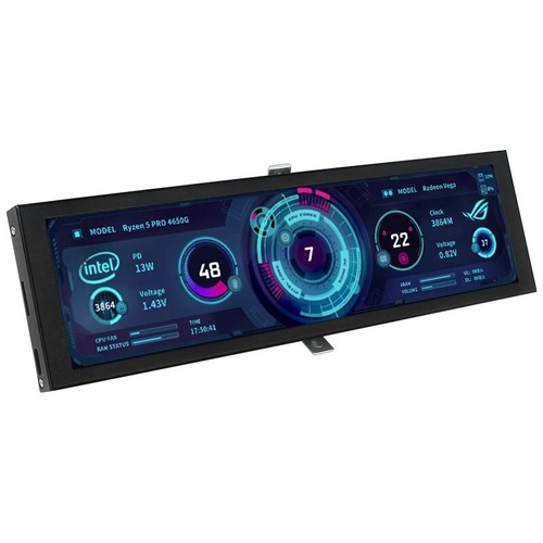 Pantalla Secundaria 8.8 Pulgadas IPS Tipo C Interfaz USB-C Monitoreo de Computadora CPU GPU - Imagen 5 de 13