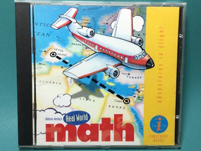Addison Wesley's Real World MATH Adventures in Flight (CD-ROM 1994)