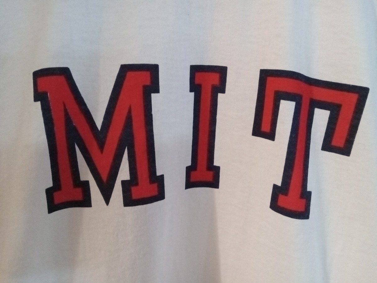 新品未使用 USA製 80s Champion M.I.T. カレッジTシャツ Vintage 80s Champion MIT Massachusetts Institute Of
