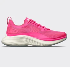 APL Women’s Streamline Sneakers Fusion Pink White, Breast Cancer Awareness NIB S