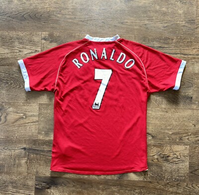 Vintage Nike Manchester United 2006-07 RONALDO HOME #7 CR | eBay
