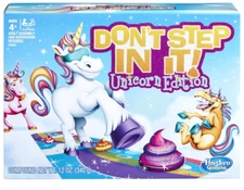 Don't Step In It Unicorn Edition Board Game By Hasbro, BRAND NEW!