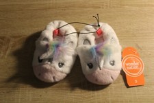 NEW Wonder Nation Infant Baby / Toddler Unicorn Slippers