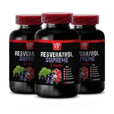 Goji Berry - RESVERATROL SUPREME - brain supplements for memory and focus - 3Bot