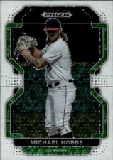 2022 Panini Prizm Draft Picks #PDP220 Michael Hobbs Neon Orange #/50