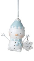 Blue Baby Boy First Christmas Baby Snowman Resin Christmas Ornament - Size 3.... on sale Blue Baby Boy First Christmas Baby Snowman Resin Christmas Ornament - Size 3.... on sale